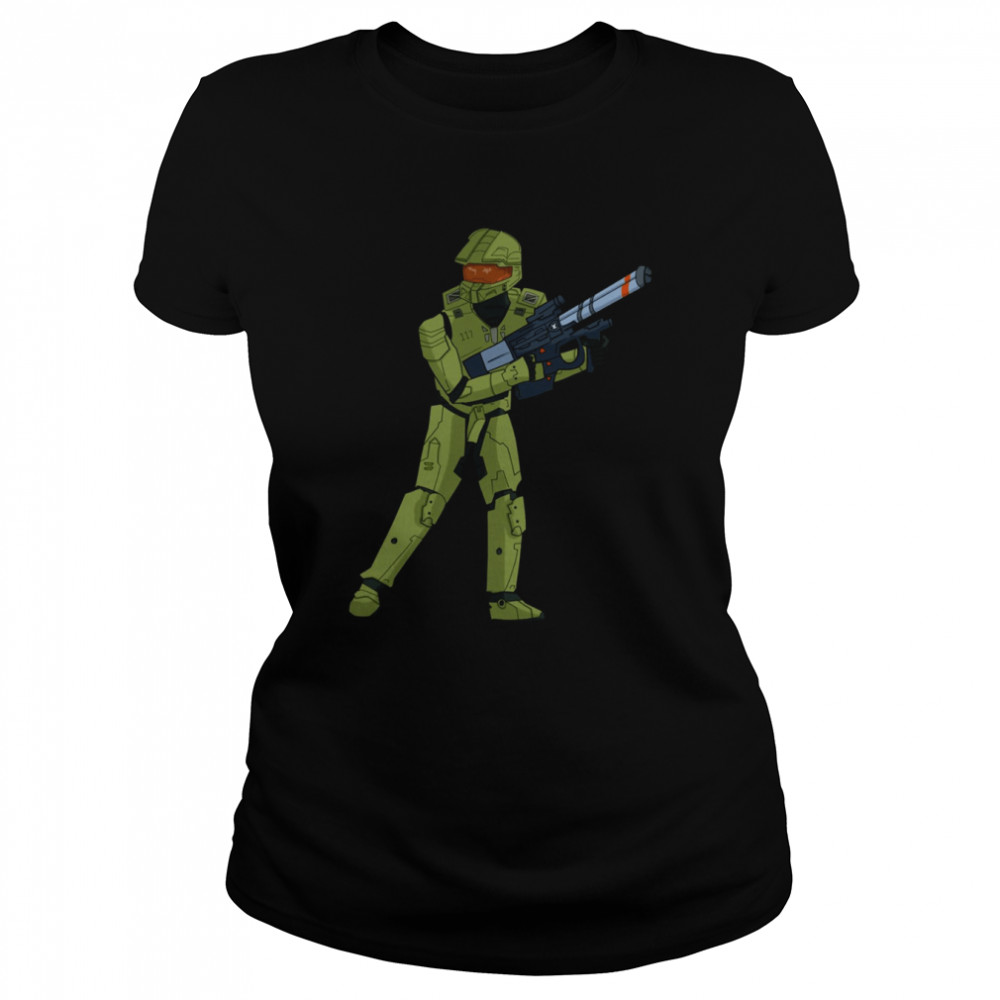 Mater Chief Design Halo 3 Halo Infinite shirt Classic Women's T-shirt