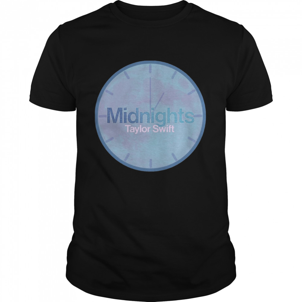 The Clock Meet Me At Midnights Ts Taylor Shirt