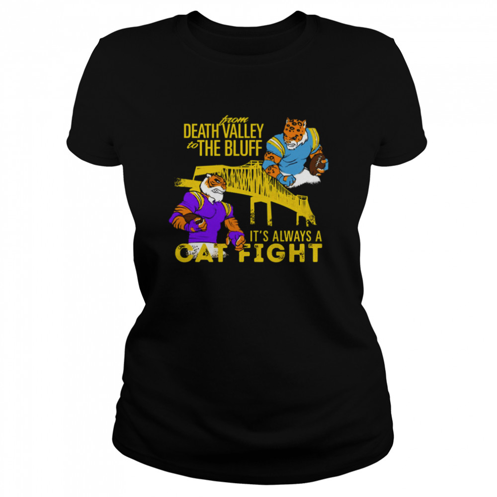 LSU Football From Death Valley To The Bluff shirt Classic Women's T-shirt
