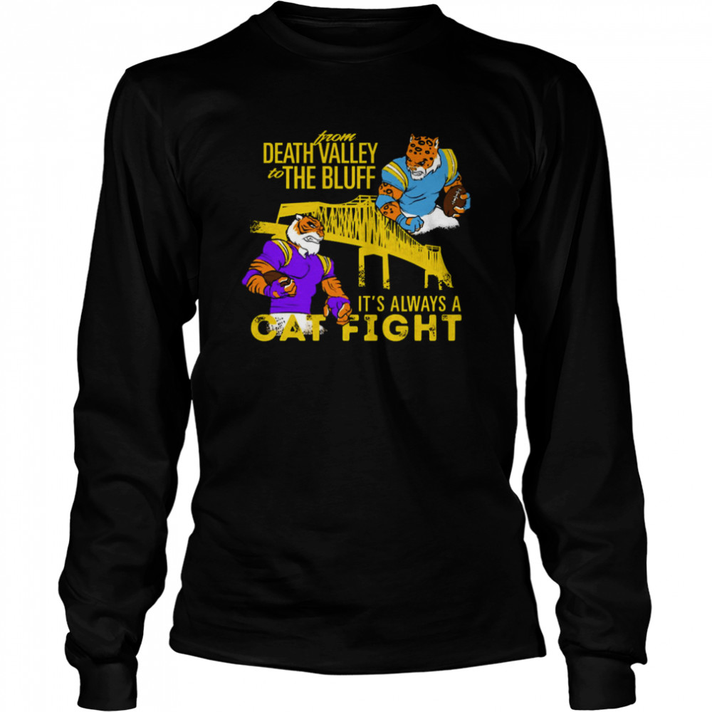 LSU Football From Death Valley To The Bluff shirt Long Sleeved T-shirt
