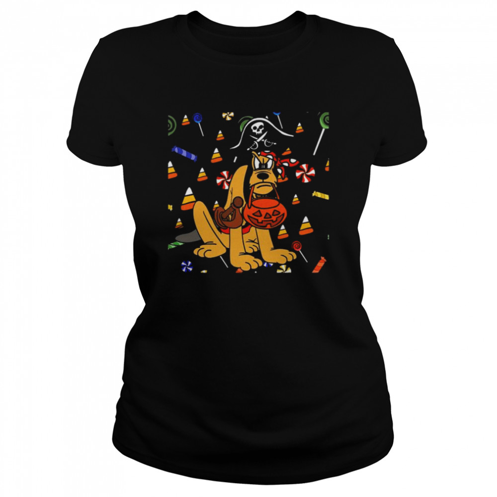 The Bestest Pirate Pup Halloween shirt Classic Women's T-shirt