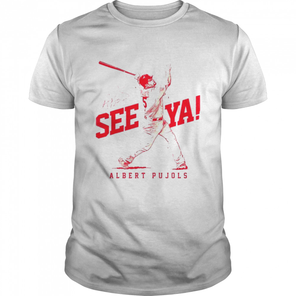 Albert Pujols one last run Cardinals signature shirt Classic Men's T-shirt
