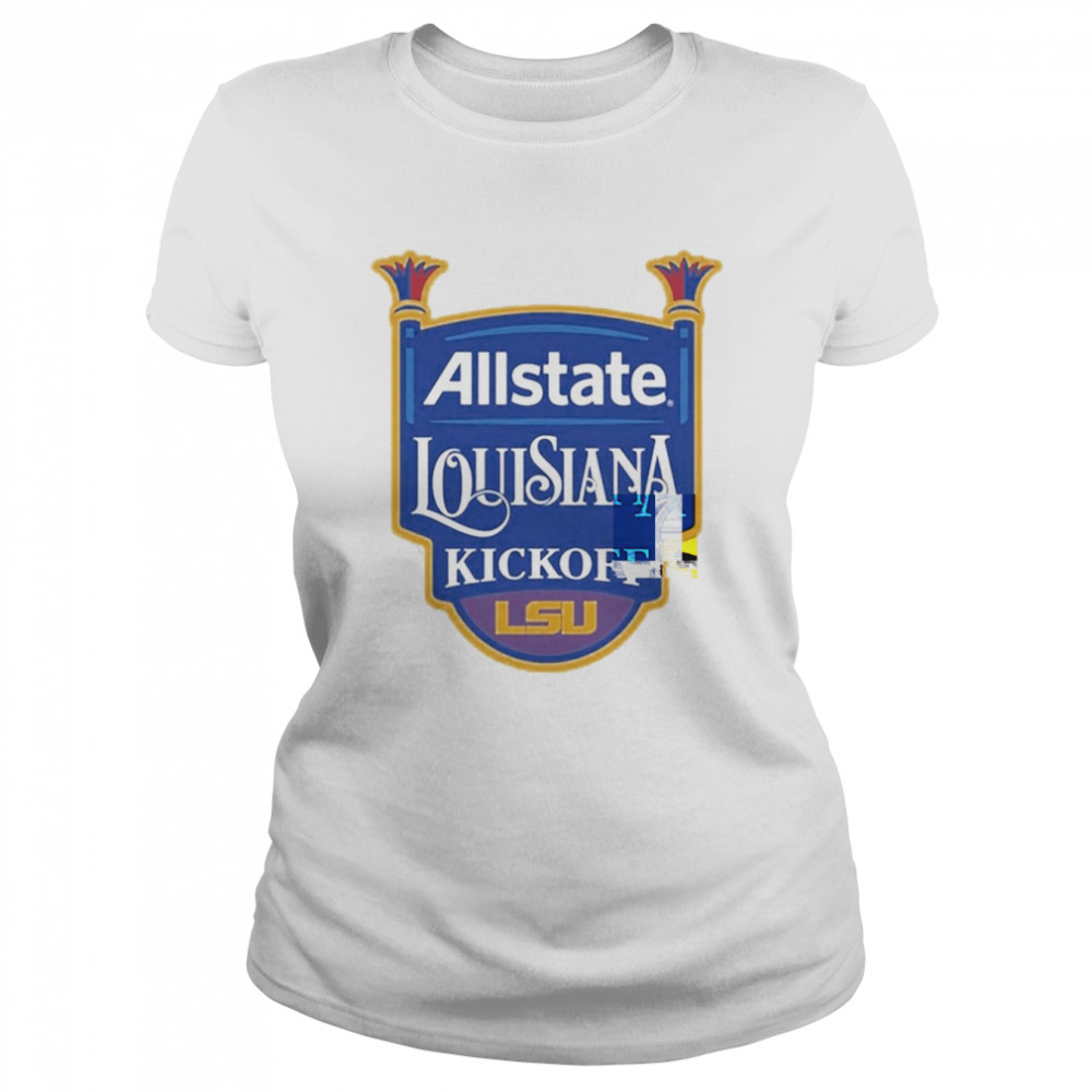 allstate louisiana kickoff 2022 lsu tiger champions classic womens t shirt
