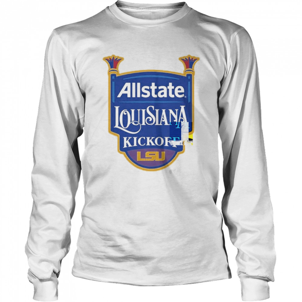 Allstate Louisiana Kickoff 2022 Lsu Tiger Champions  Long Sleeved T-shirt