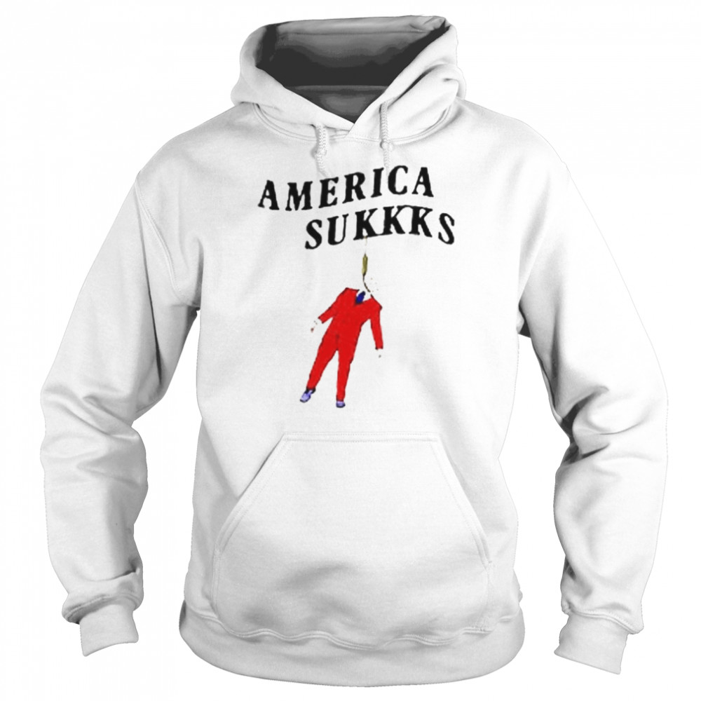 america sukkks shirt unisex hoodie