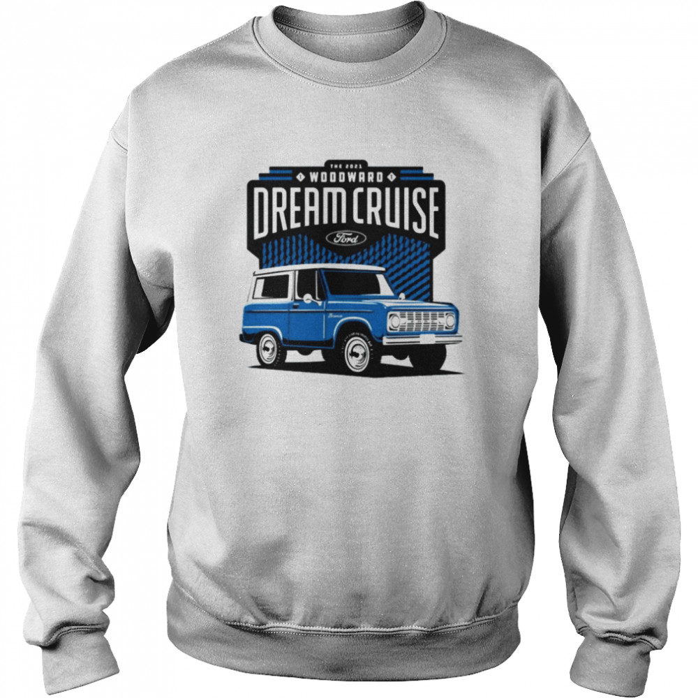Blue Art Ford Car The Woodward Dream Cruise shirt Unisex Sweatshirt