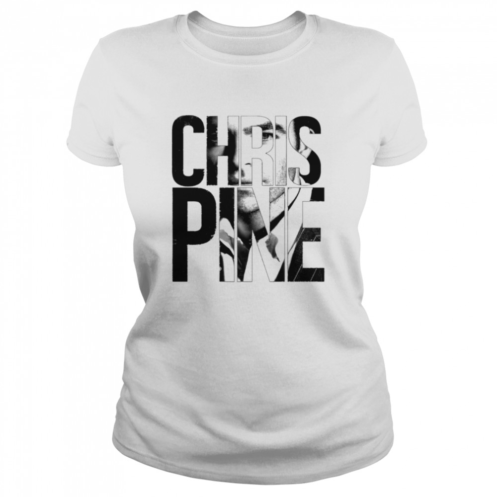 chris pine classic t classic womens t shirt