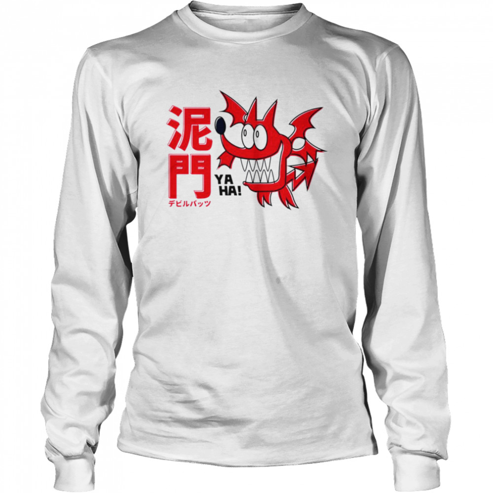 Deimon Devil Bats Eyeshield 21 shirt Long Sleeved T-shirt