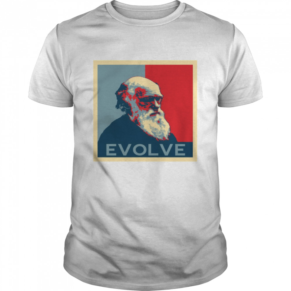 Evolve Evolution Charles Darwin Scientist shirt Classic Men's T-shirt