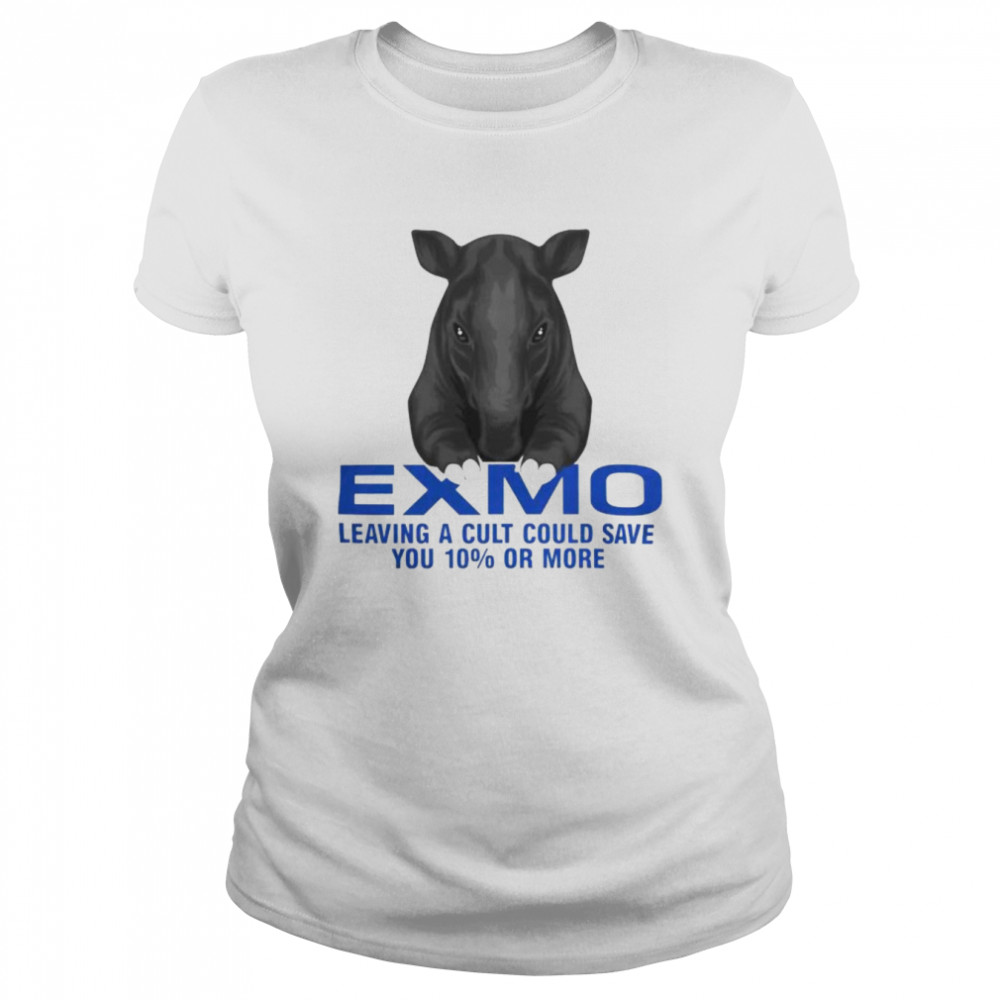 Exmo leaving a cult could save you 10% or more shirt Classic Women's T-shirt