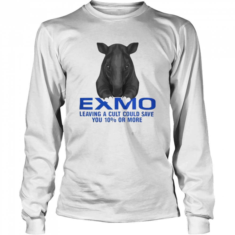 Exmo leaving a cult could save you 10% or more shirt Long Sleeved T-shirt