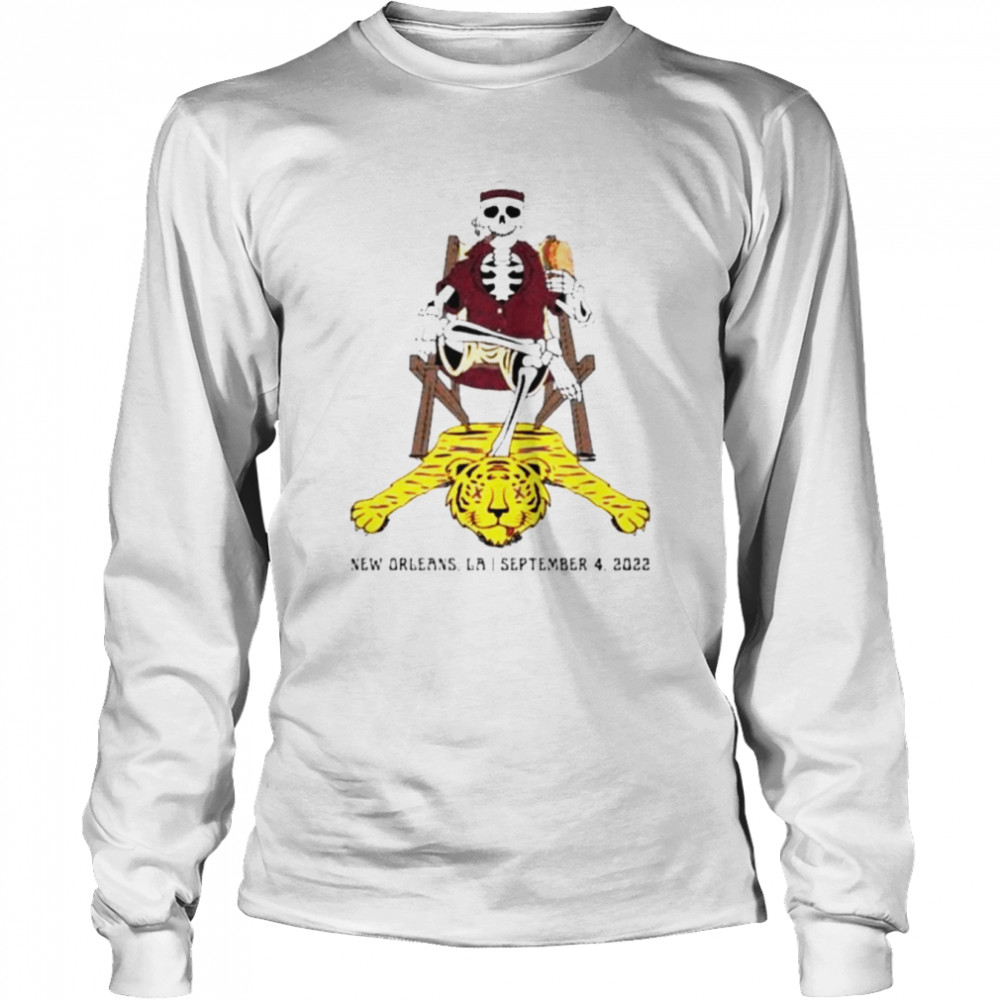 Florida State Football Skeleton Defeat LSU Tiger 2022 shirt Long Sleeved T-shirt