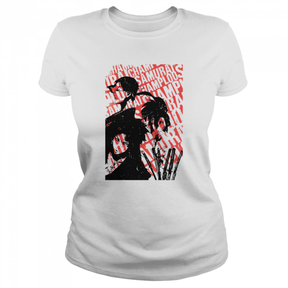 Iconic Design Samurai Champloo shirt Classic Women's T-shirt