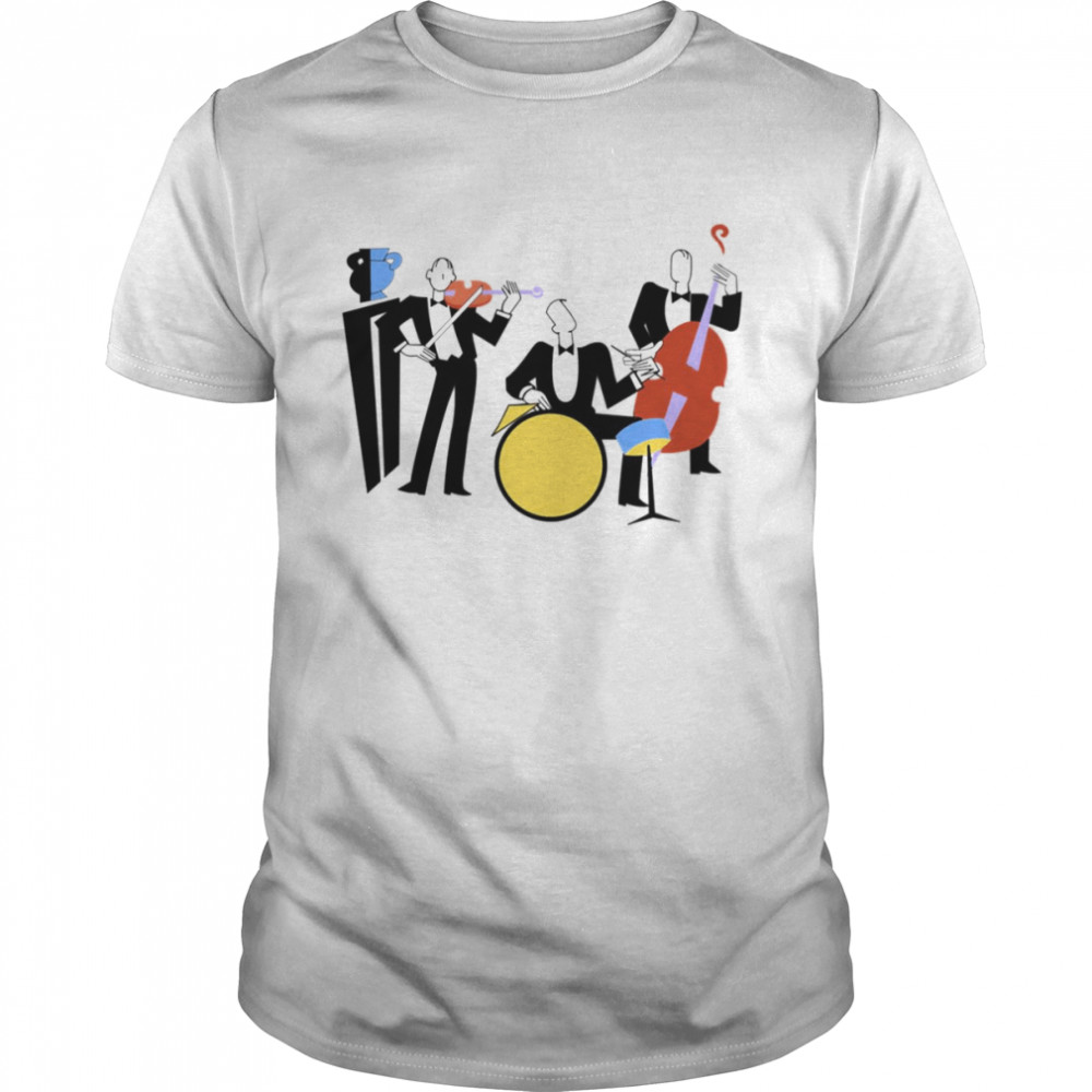 Jeeves And Wooster Musicians Intro Theme Song From Pg Wodehouse shirt Classic Men's T-shirt