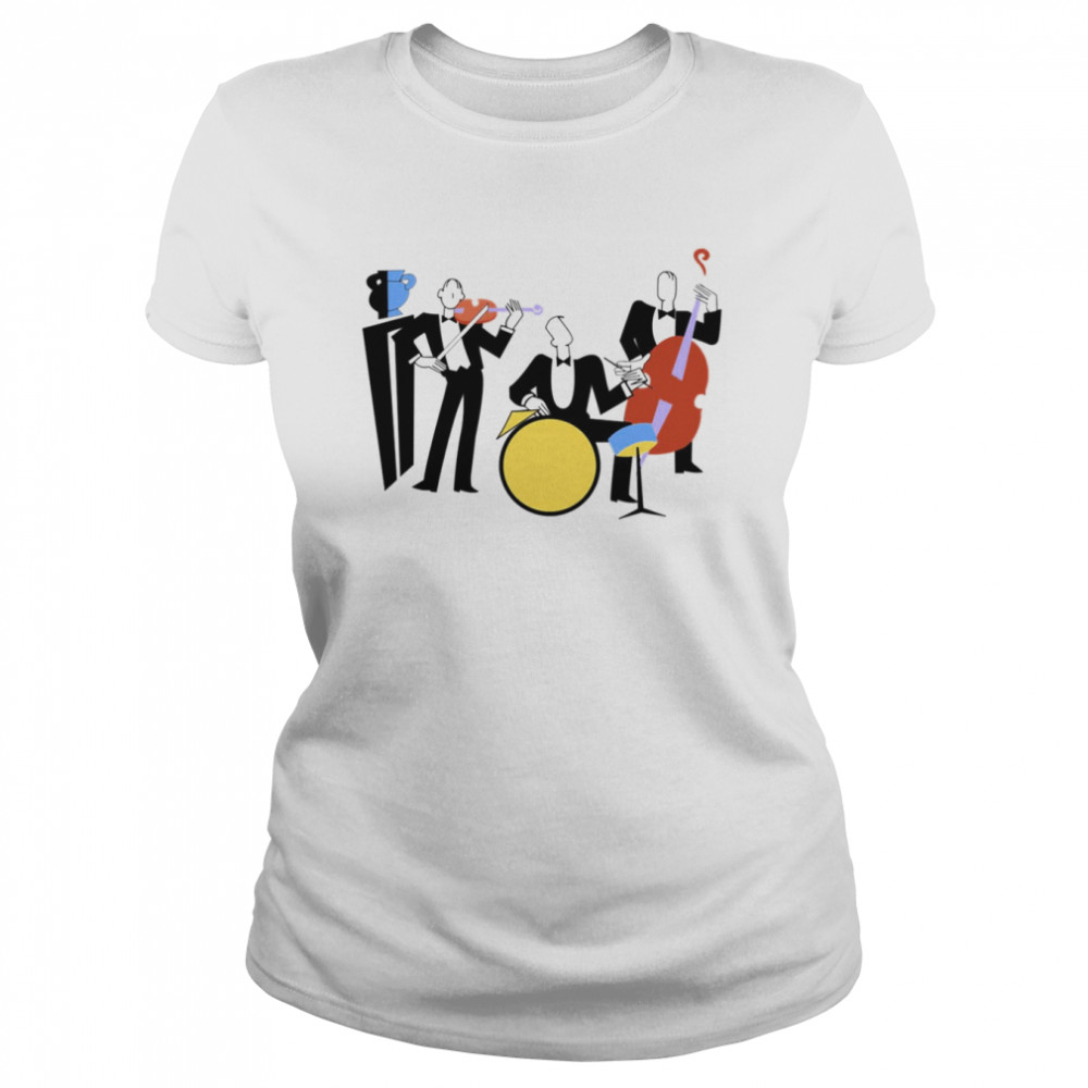 jeeves and wooster musicians intro theme song from pg wodehouse shirt classic womens t shirt