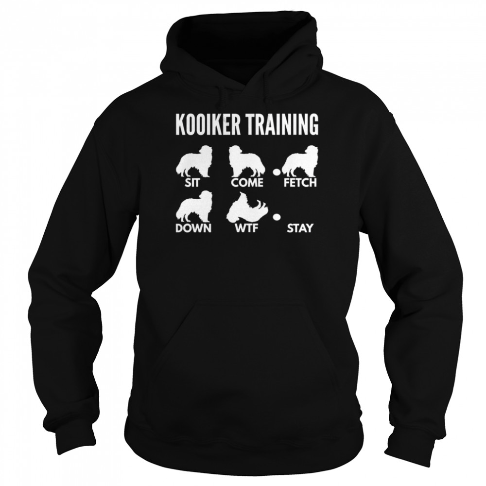 kooiker training tricks shirt unisex hoodie