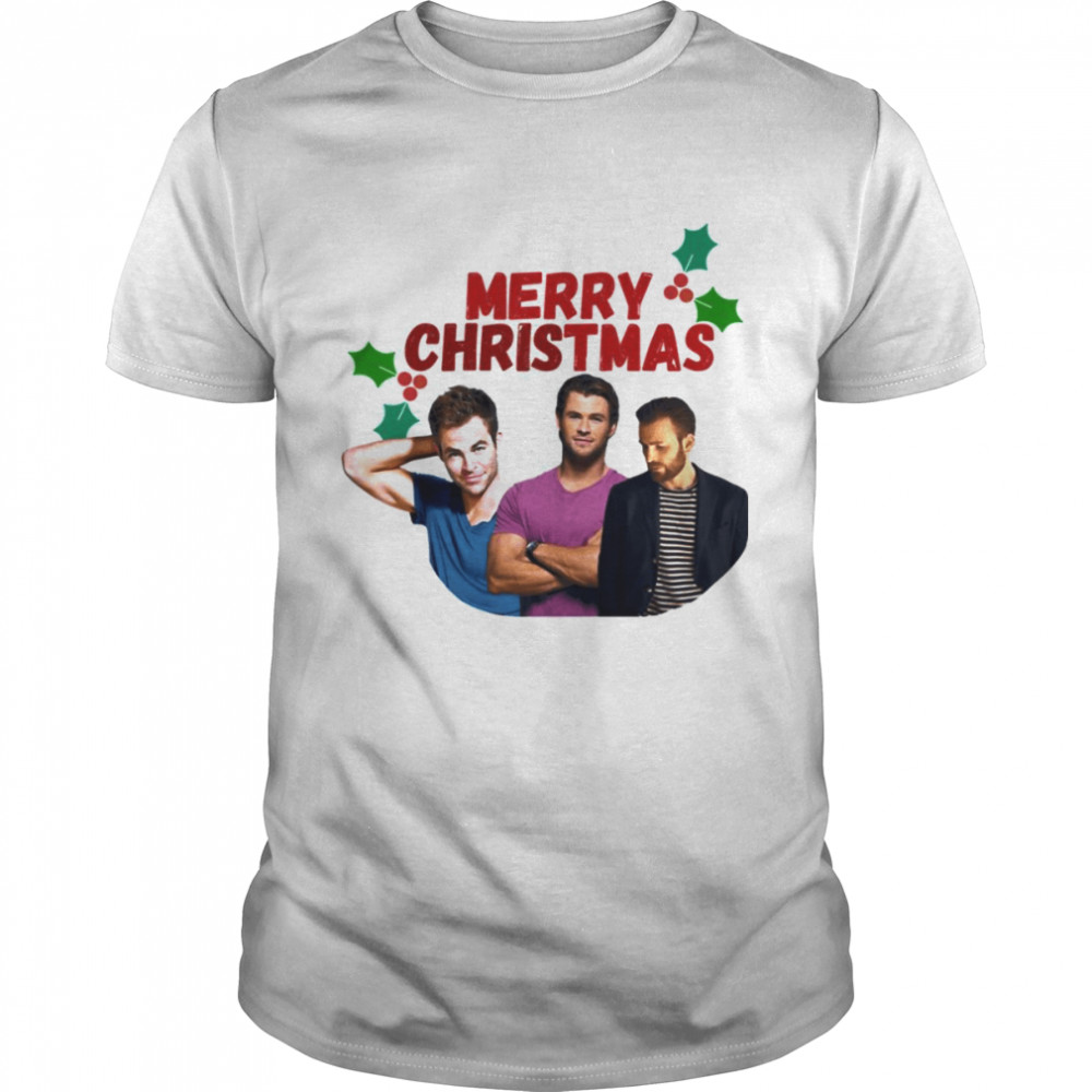 Merry Christmas Chris Pine shirt Classic Men's T-shirt