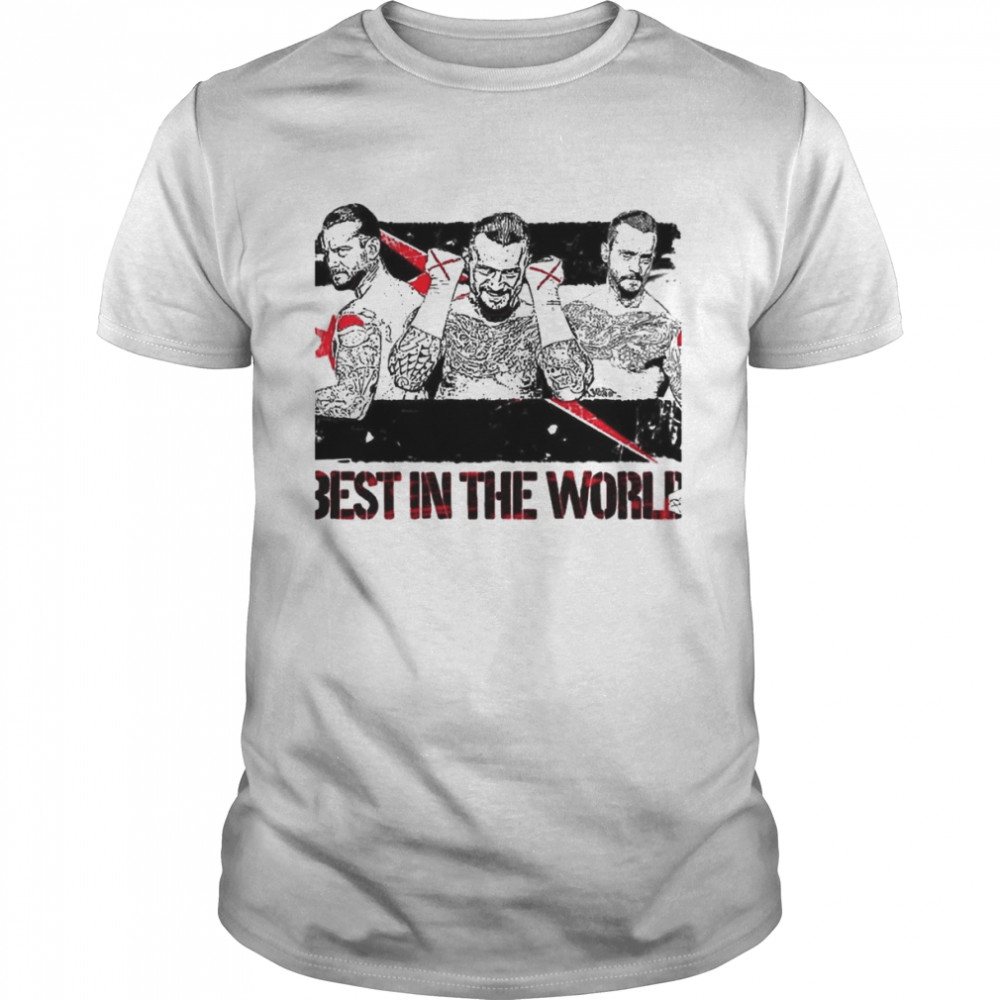 Number 1 Cm Punk Best In The World shirt Classic Men's T-shirt