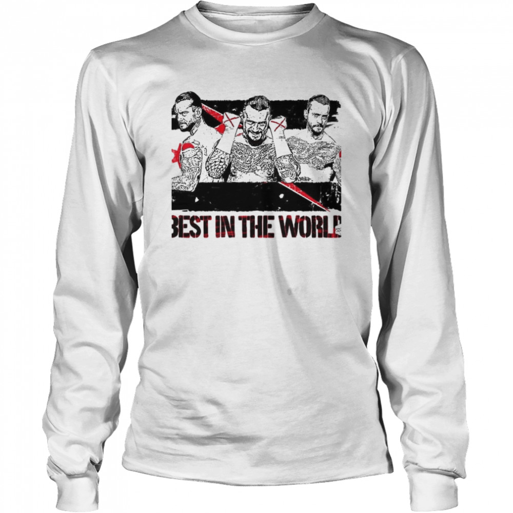 Number 1 Cm Punk Best In The World shirt Long Sleeved T-shirt