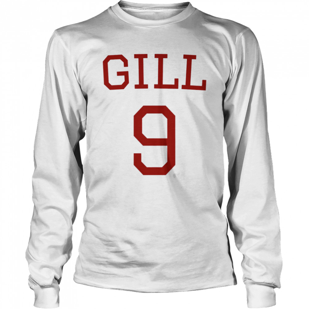 number 9 greta gill a league of their own shirt long sleeved t shirt