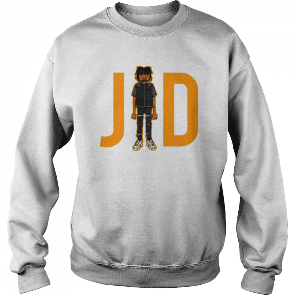 Orange Text Art Rapper Jid shirt Unisex Sweatshirt