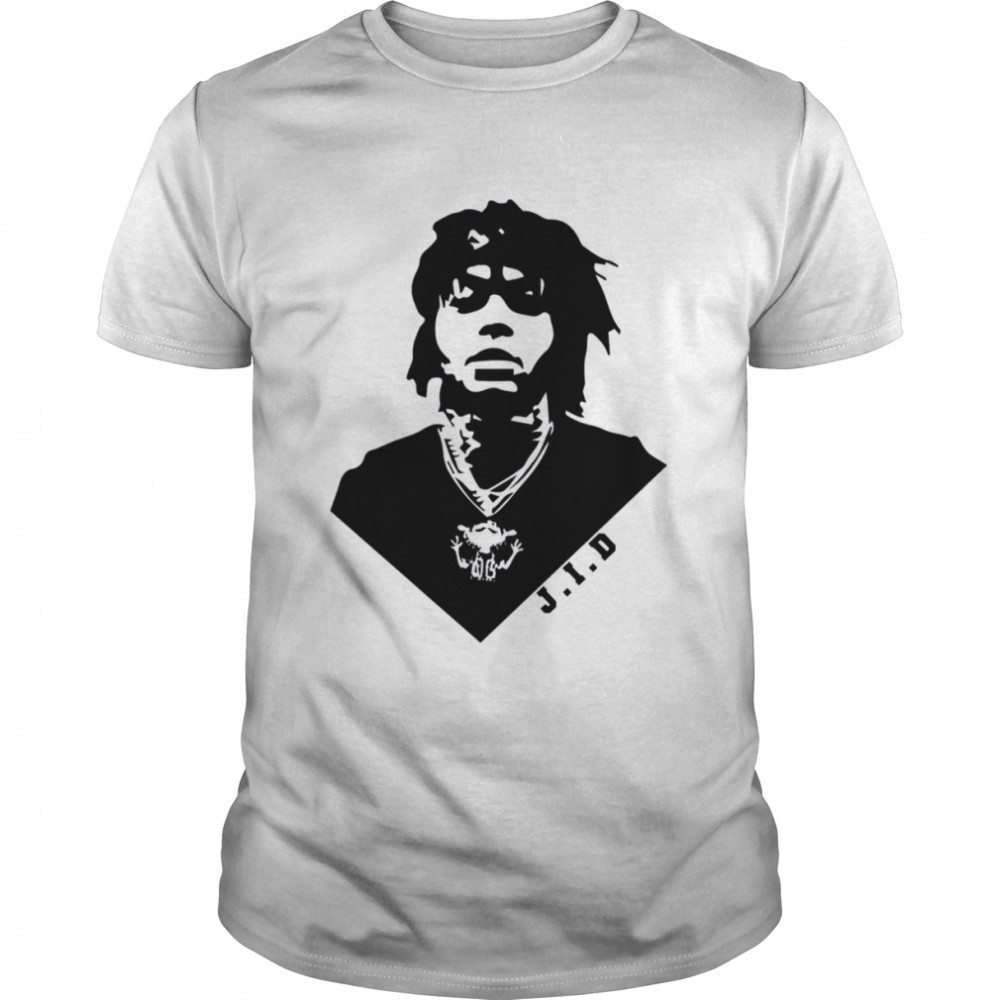 Portrait Rapper Jid Black Art shirt Classic Men's T-shirt