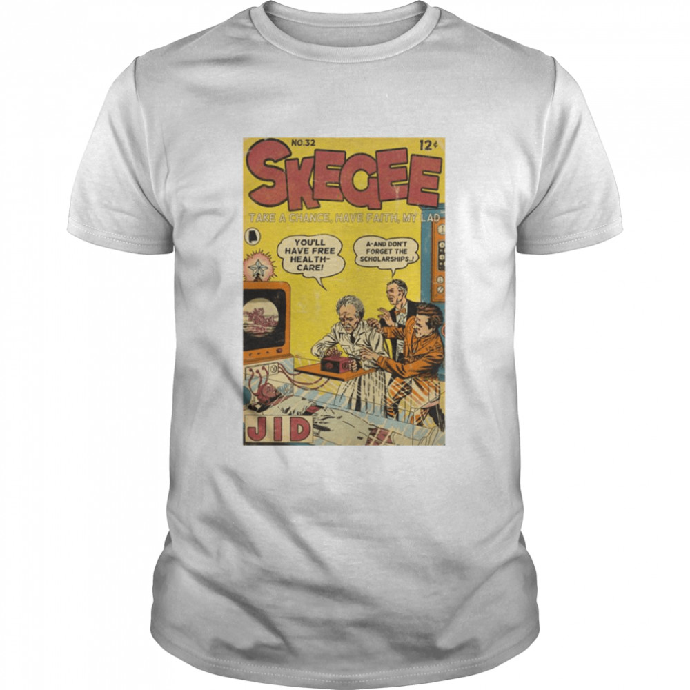 Skegee Comic Book Parody Rapper Jid shirt Classic Men's T-shirt