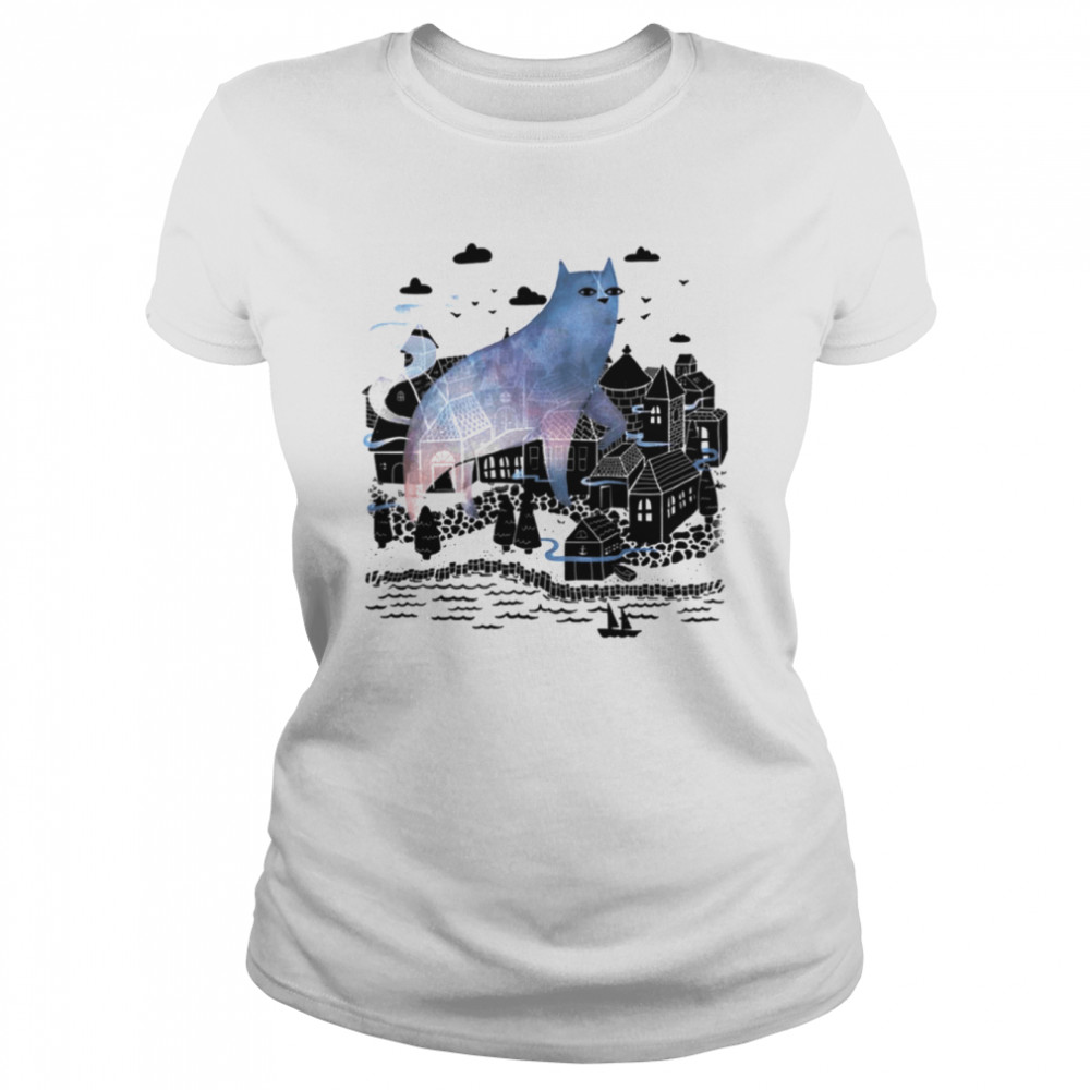 The Fog Cat-land shirt Classic Women's T-shirt