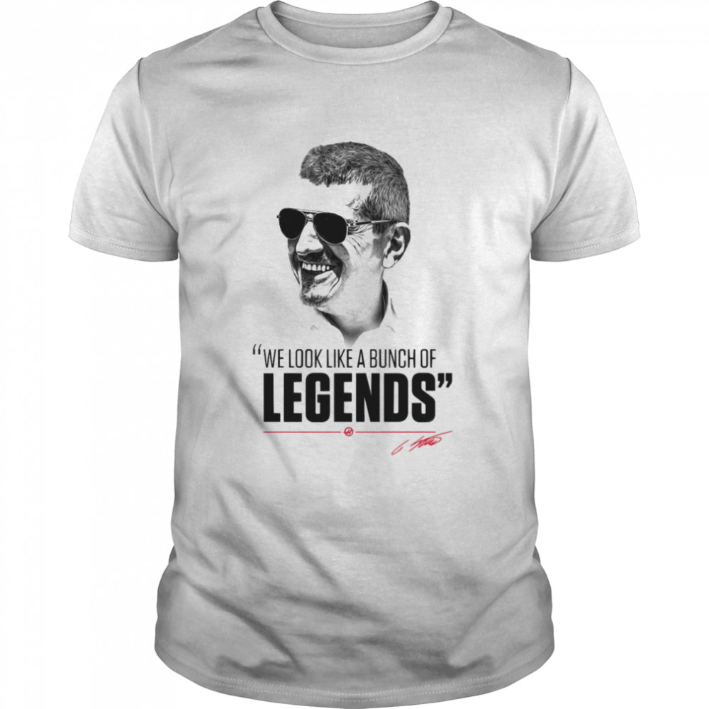 We Look Like A Bungh Of Legends Guenther Steiner shirt Classic Men's T-shirt