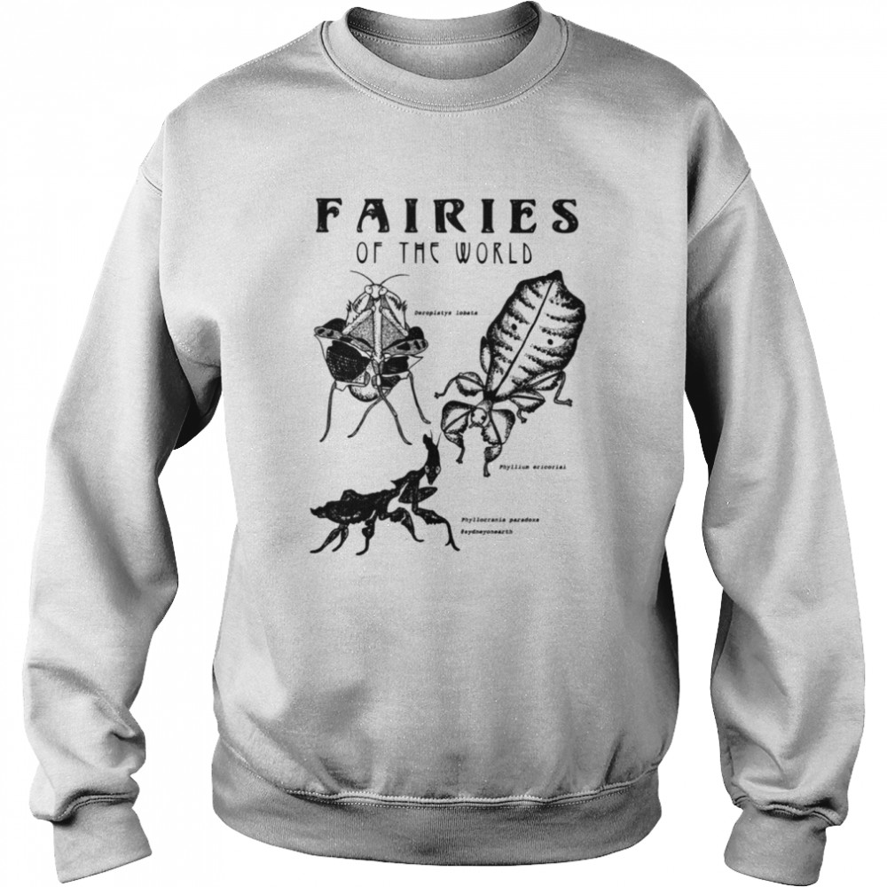 Fairies Of The World shirt Unisex Sweatshirt