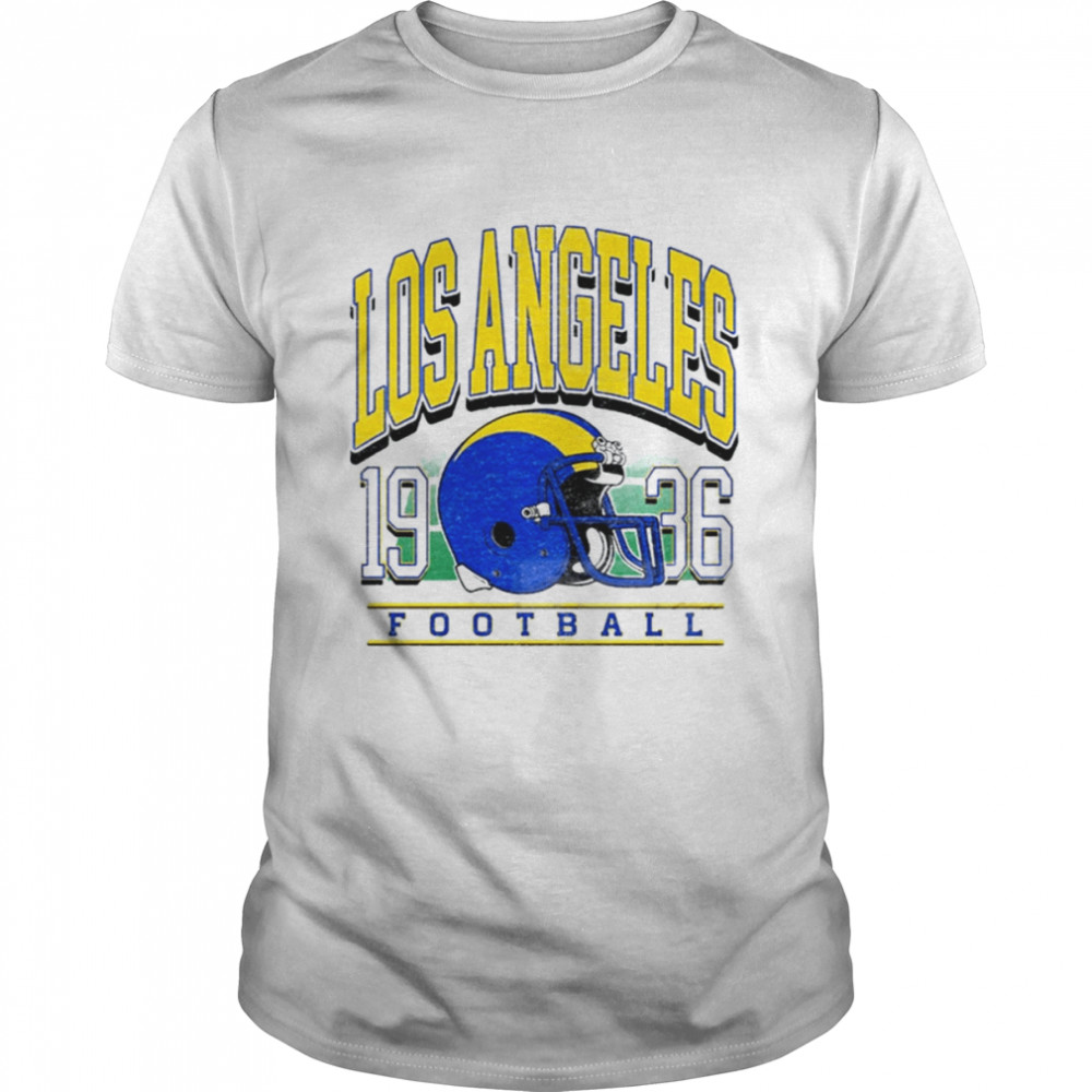 Rams Vintage Style Los Angeles Football T Shirt - Kingteeshop