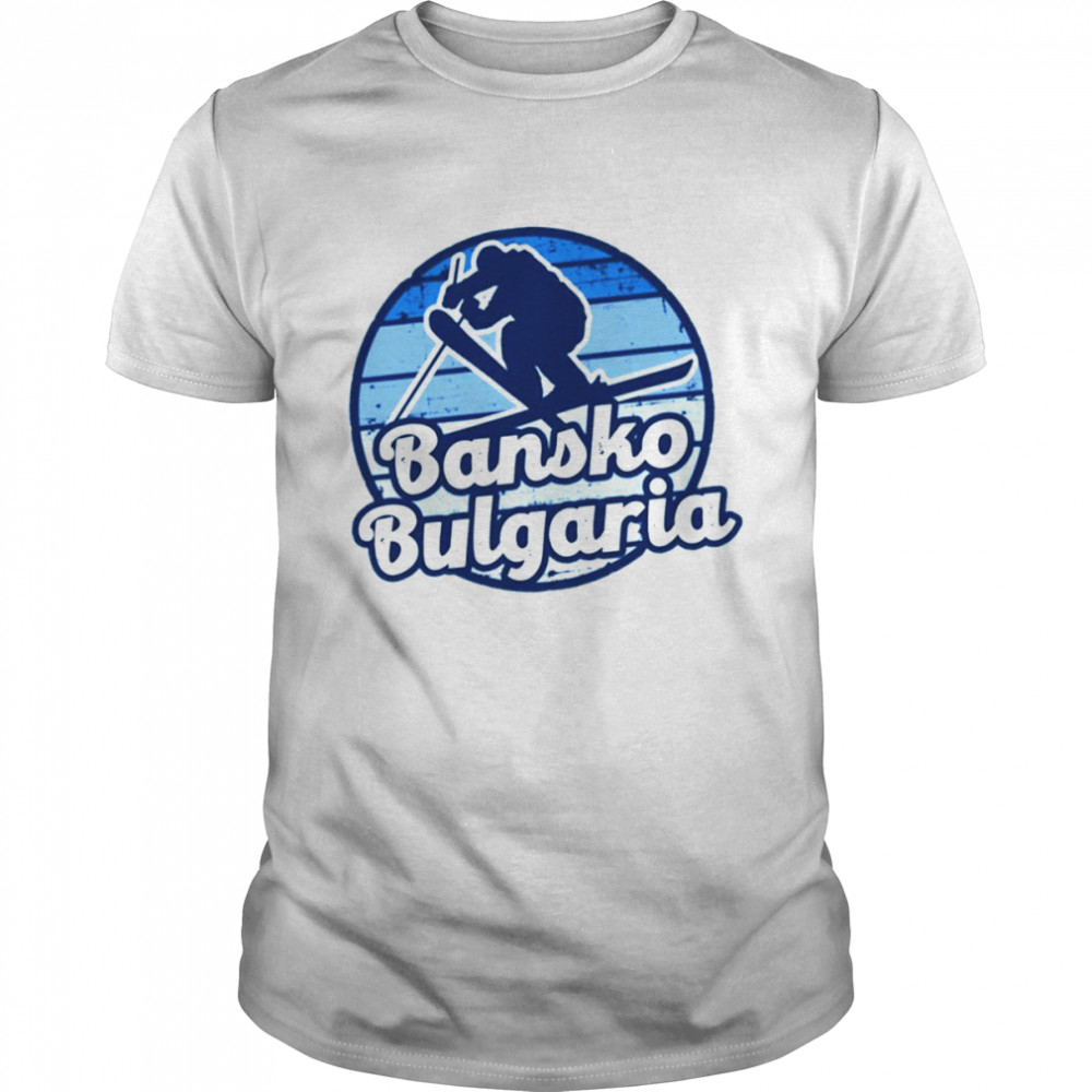 Bansko Skiing Trending Bulgaria shirt Classic Men's T-shirt