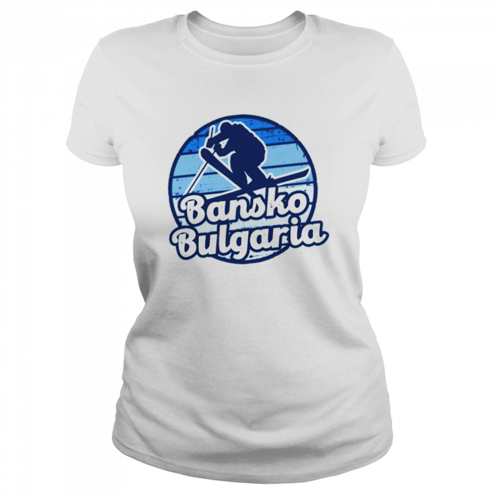 Bansko Skiing Trending Bulgaria shirt Classic Women's T-shirt