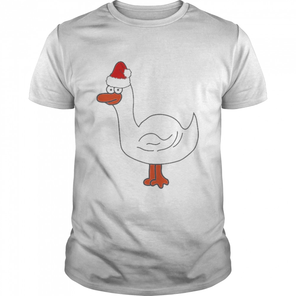 Christmas Goose Xmas Geese Poultry Chicken Farm  Classic Men's T-shirt