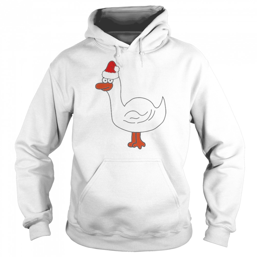 Christmas Goose Xmas Geese Poultry Chicken Farm  Unisex Hoodie