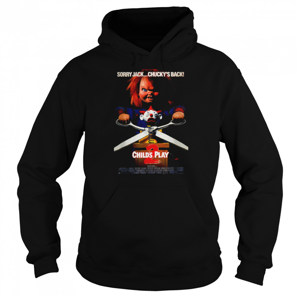 Chucky Child’s Play 2 Guess Who’s Back Poster shirt Unisex Hoodie