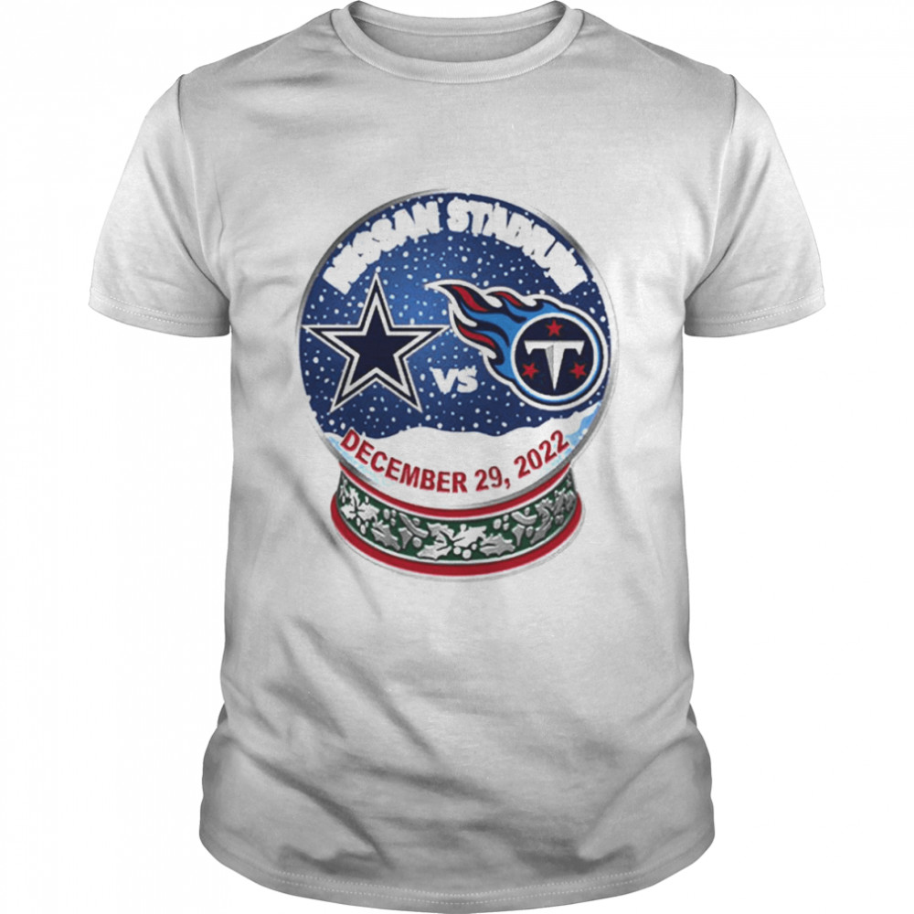 Dallas Cowboys vs Tennessee Titans Gameday Hatpin 2022 Nissan Stadium shirt Classic Men's T-shirt