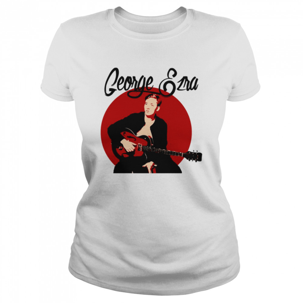 Folk Pop George Ezra Music shirt Classic Women's T-shirt