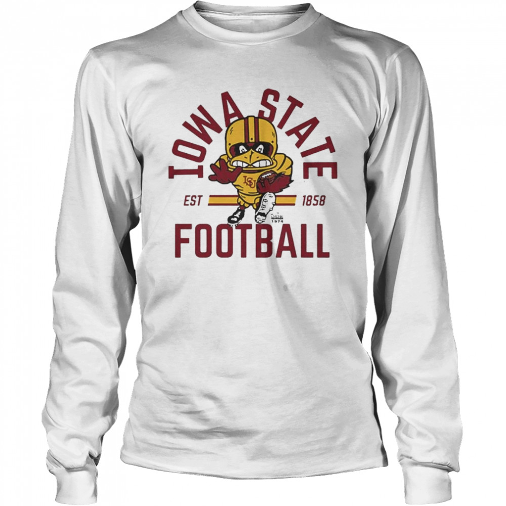 Iowa State Football Est 1858 shirt Long Sleeved T-shirt