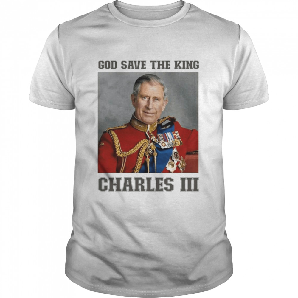 King Charles III Successor To The Throne After Queen Elizabeth II shirt Classic Men's T-shirt