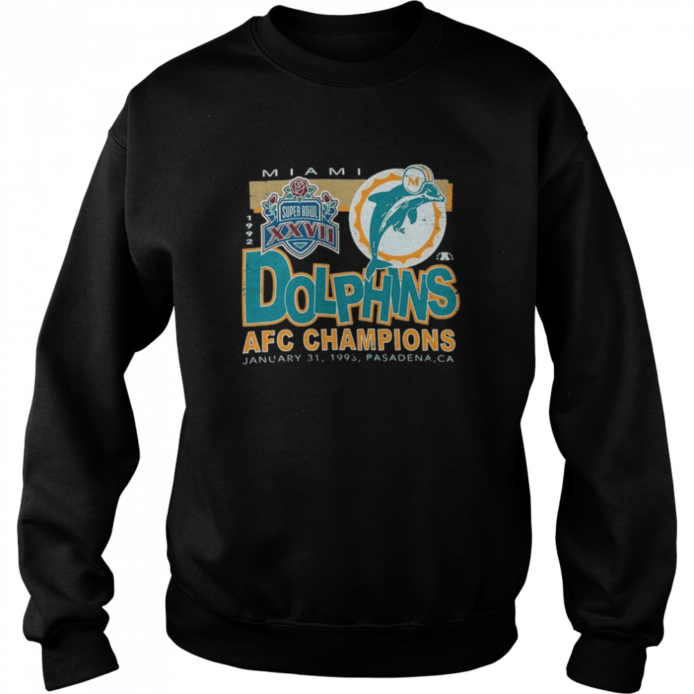 Miami Dolphins Mitchell & Ness NFL Throwback Champs T-Shirt