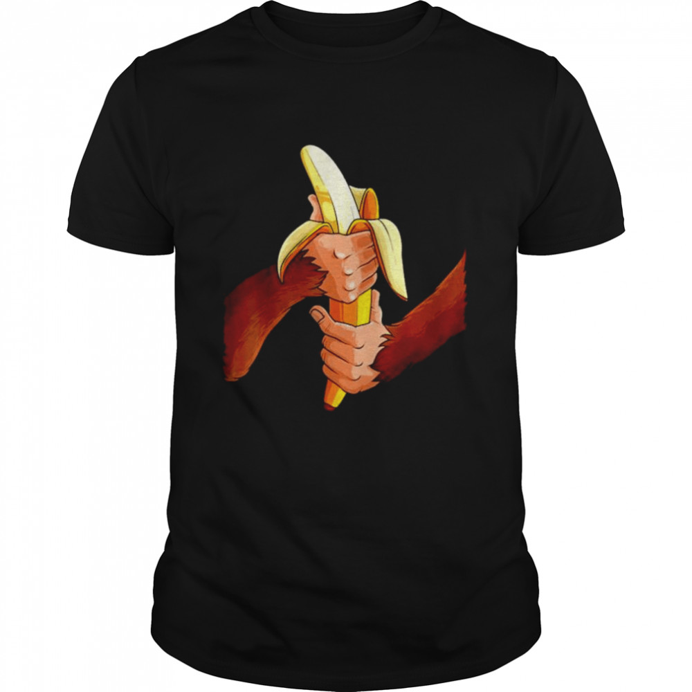 Monkey Halloween Costume Arms Banana shirt Classic Men's T-shirt