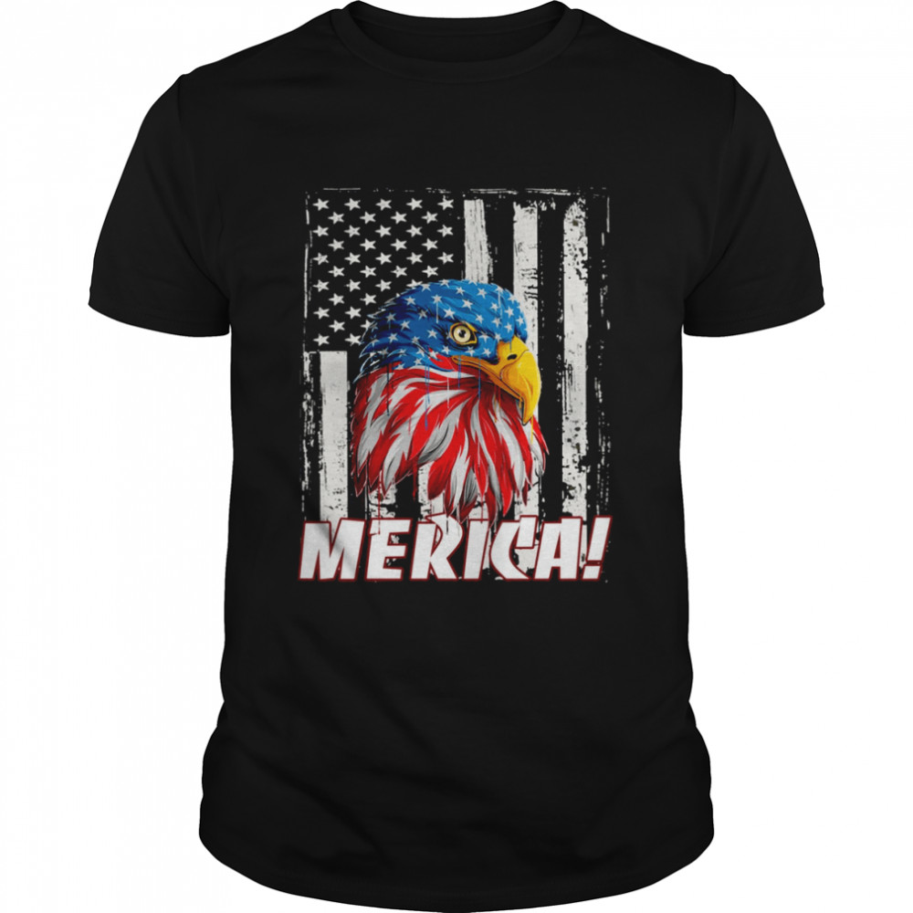 Patriot Day September 11th Merica Eagle shirt Classic Men's T-shirt