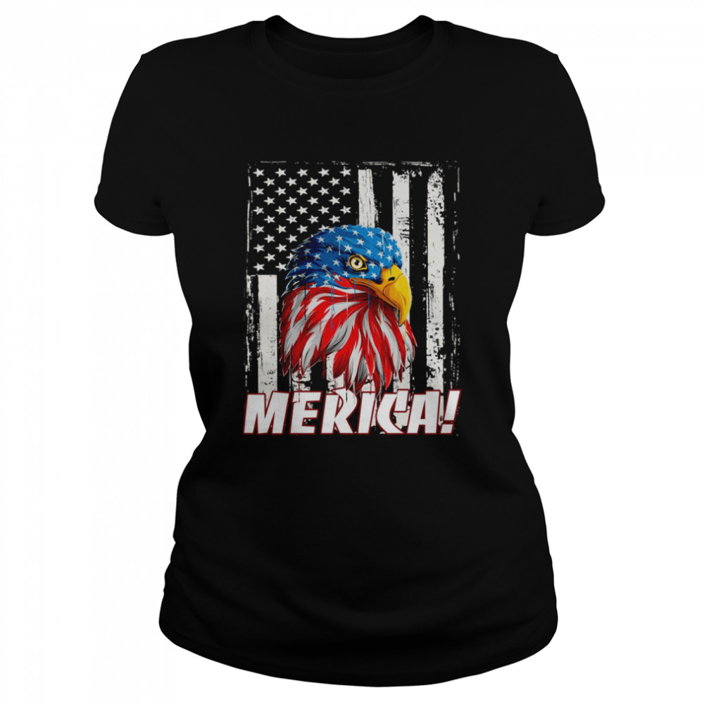 Patriot Day September 11th Merica Eagle shirt Classic Women's T-shirt