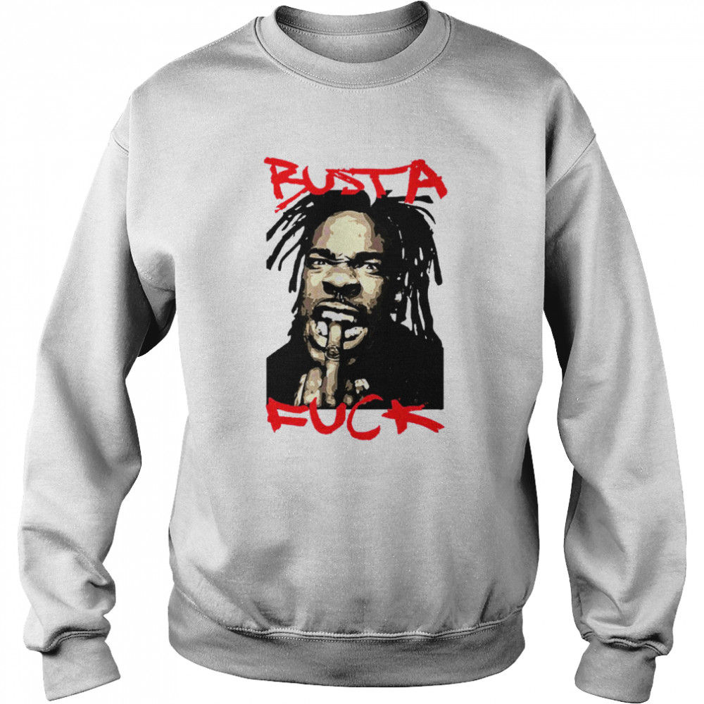 Portrait Busta Rhymes shirt Unisex Sweatshirt