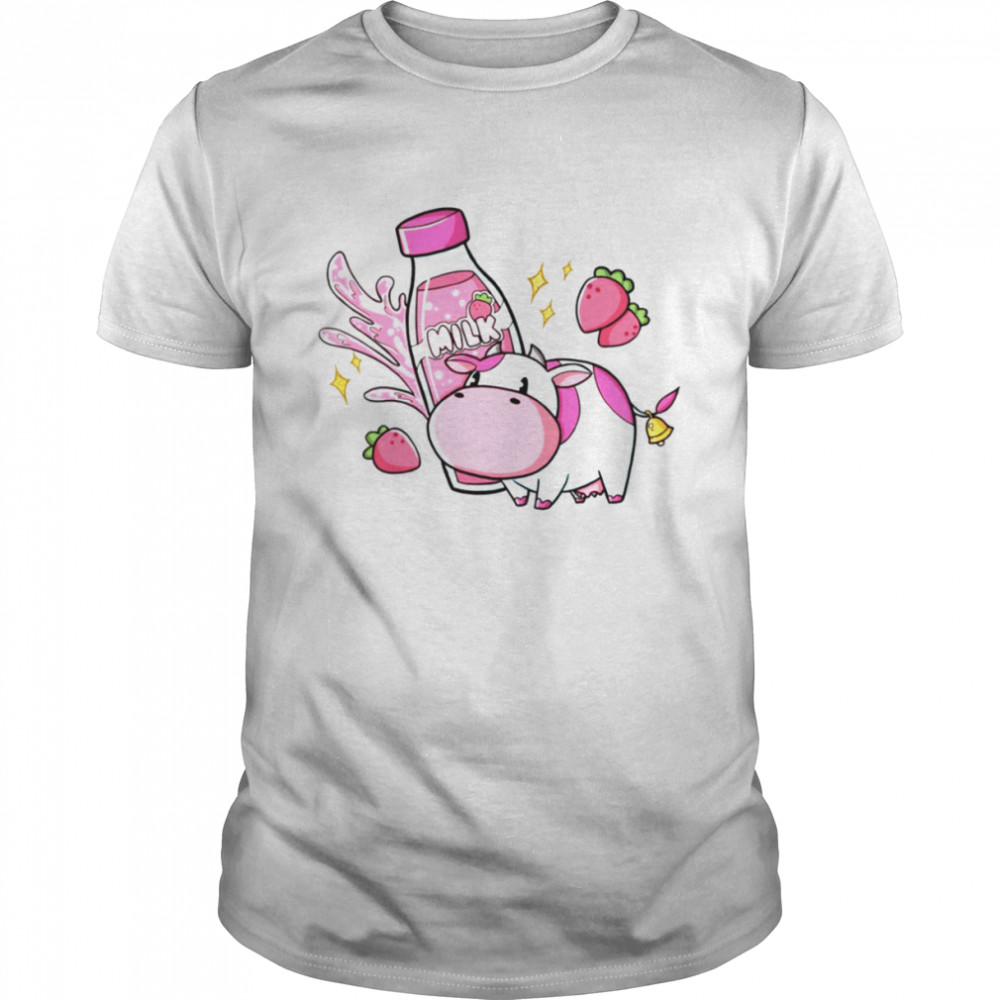 Strawberry Cow Harvest Moon shirt Classic Men's T-shirt
