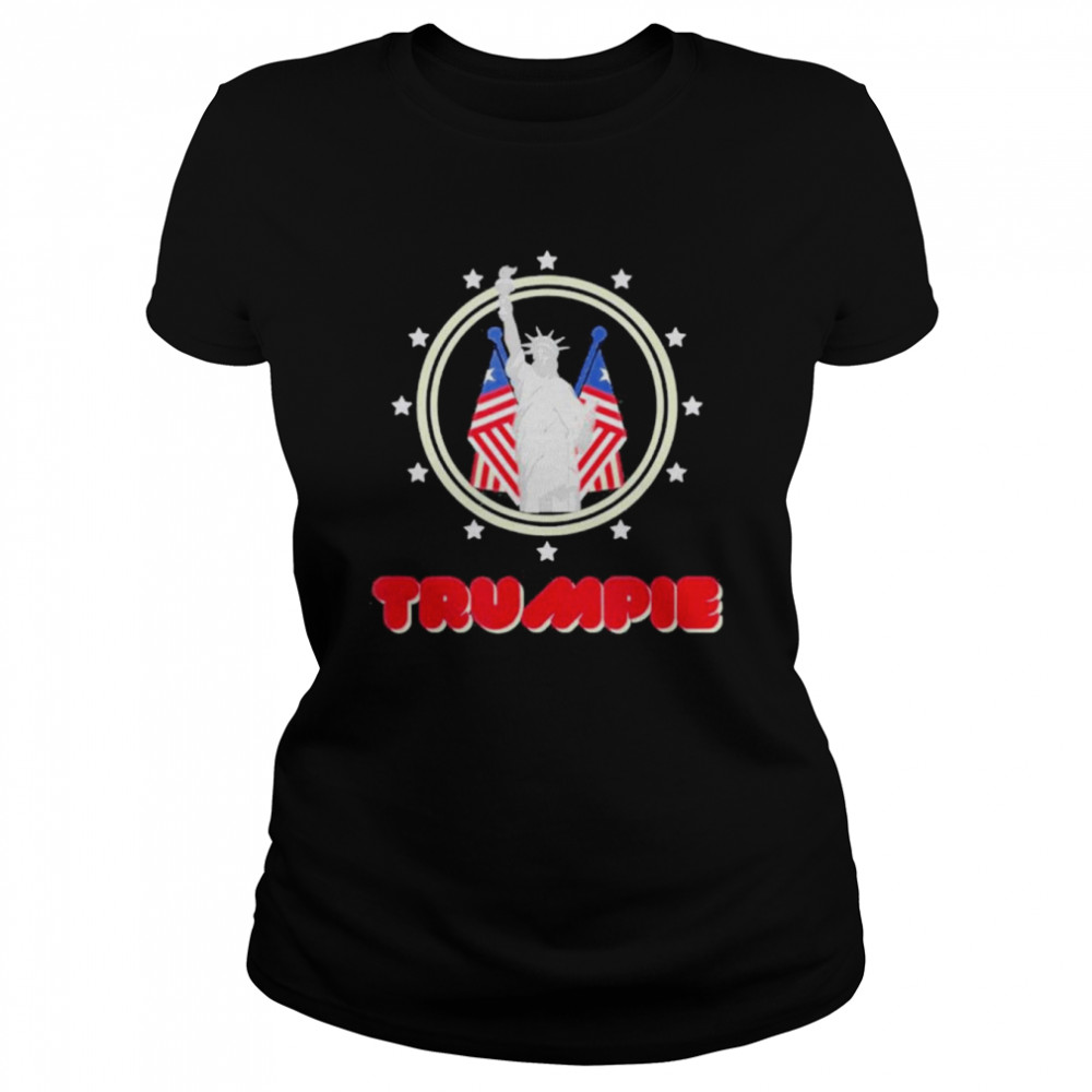 Trumpie Us Flag  Classic Women's T-shirt