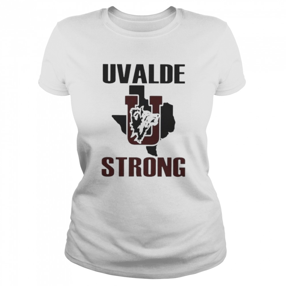 Uvalde strong uvalde Texas end gun violence shirt Classic Women's T-shirt