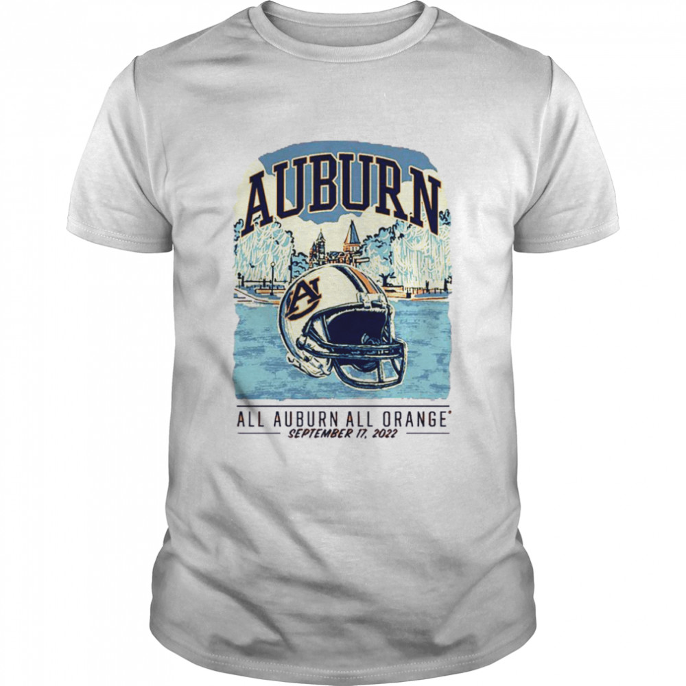 Auburn Tigers All Auburn All Orange 2022  Classic Men's T-shirt