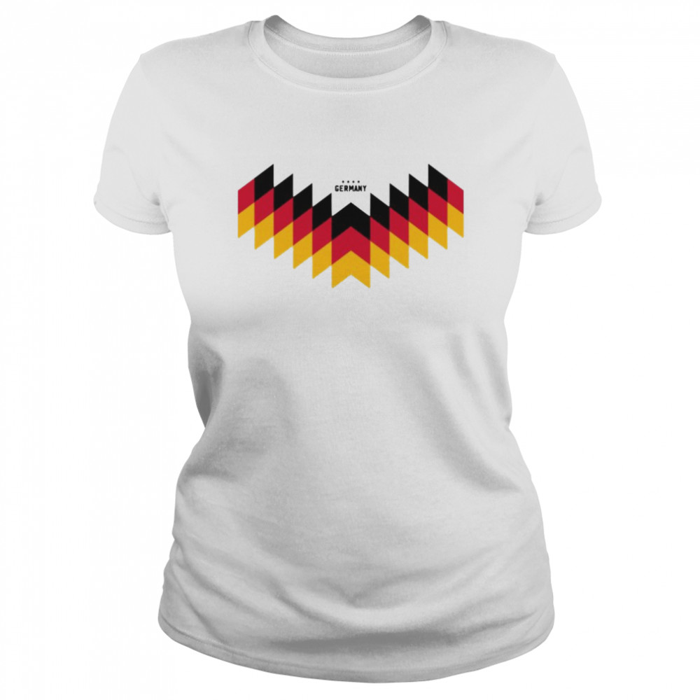 Design Robust Pattern By Subgirl German Political shirt Classic Women's T-shirt